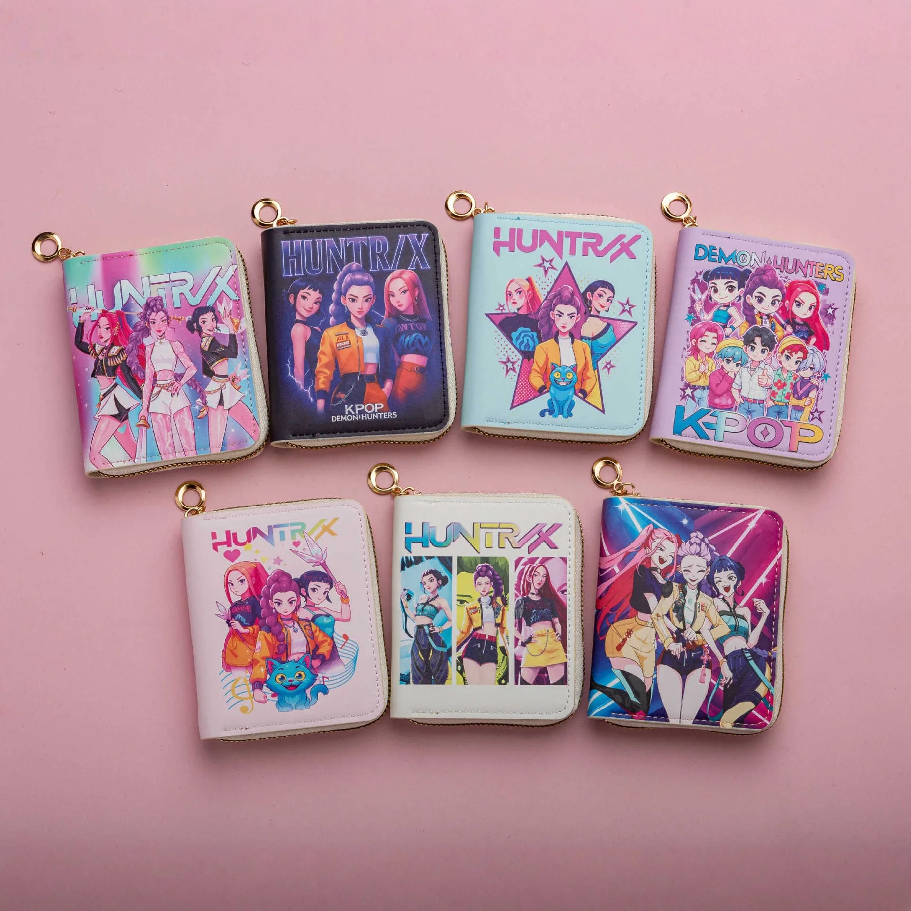 かわいい魔女狩りの財布、PU素材の短いコインケース、コインパ - Novelty Gifts のレビューと価格