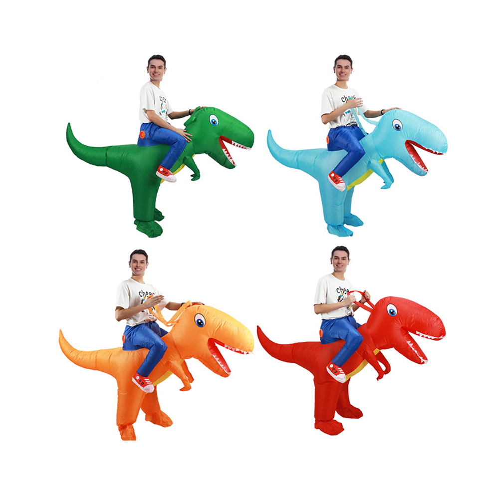 AdultHot キッズ グリーン インフレータブル恐竜コス - Inflatable Dinosaur Costume Adult のレビューと価格