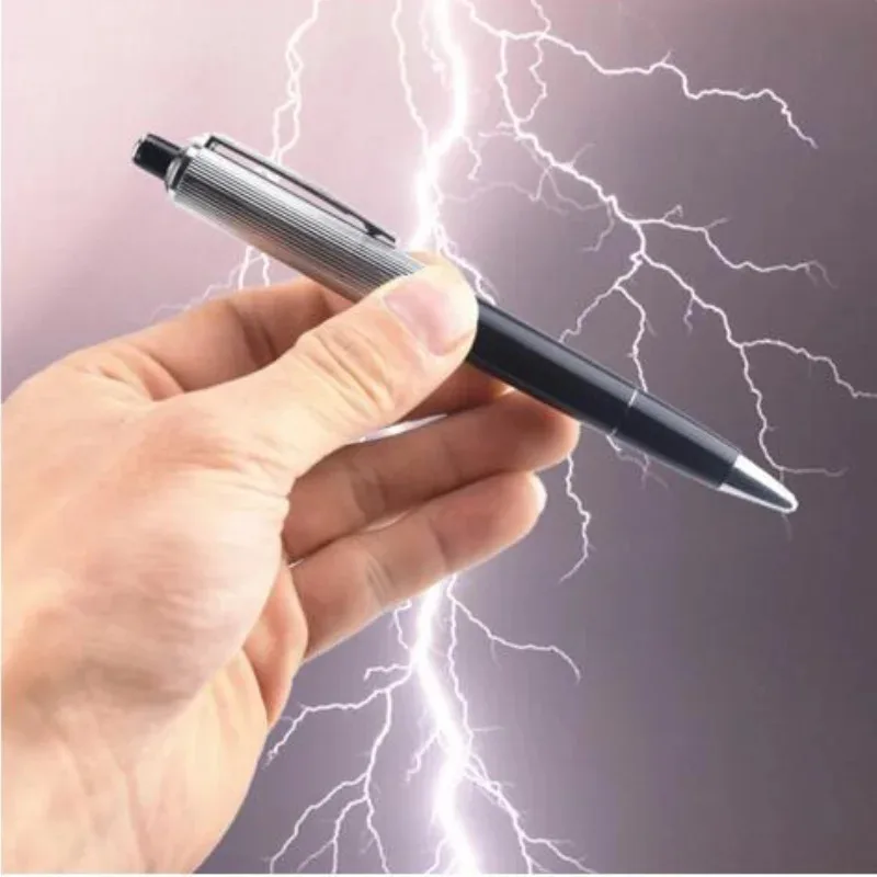 11L^1個入り クリエイティブ電気ショックペン おもちゃ  - Shock Pen Prank Toy のレビューと価格