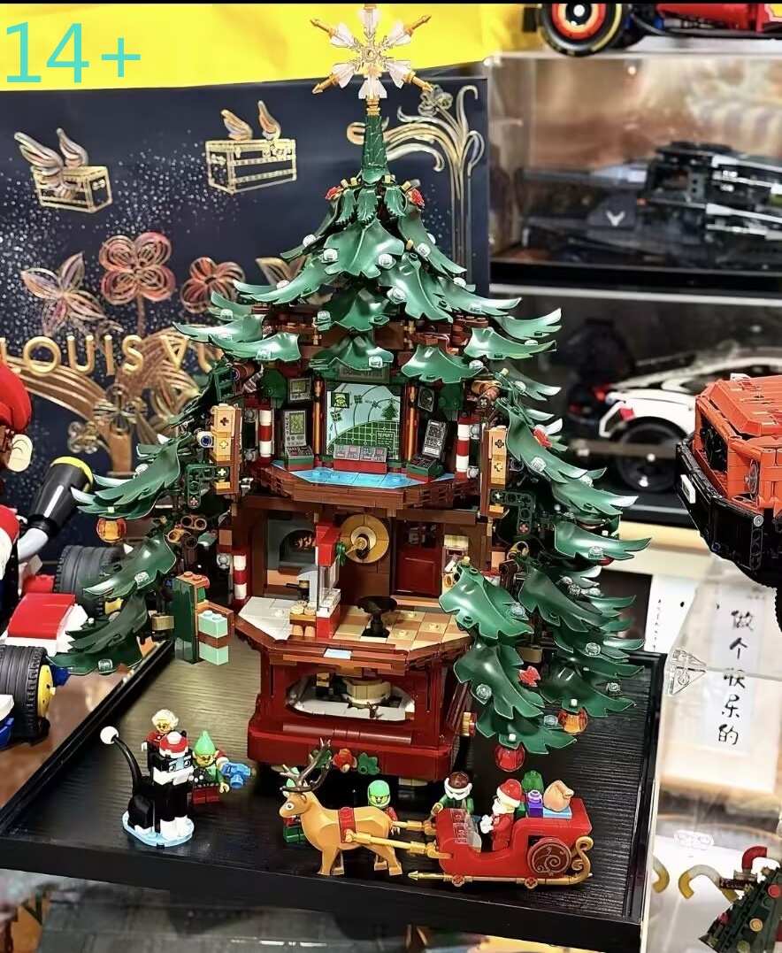 最も安価な3171ピースのクリスマスツリー装飾用ブロックモデ - Novelty Gifts のレビューと価格