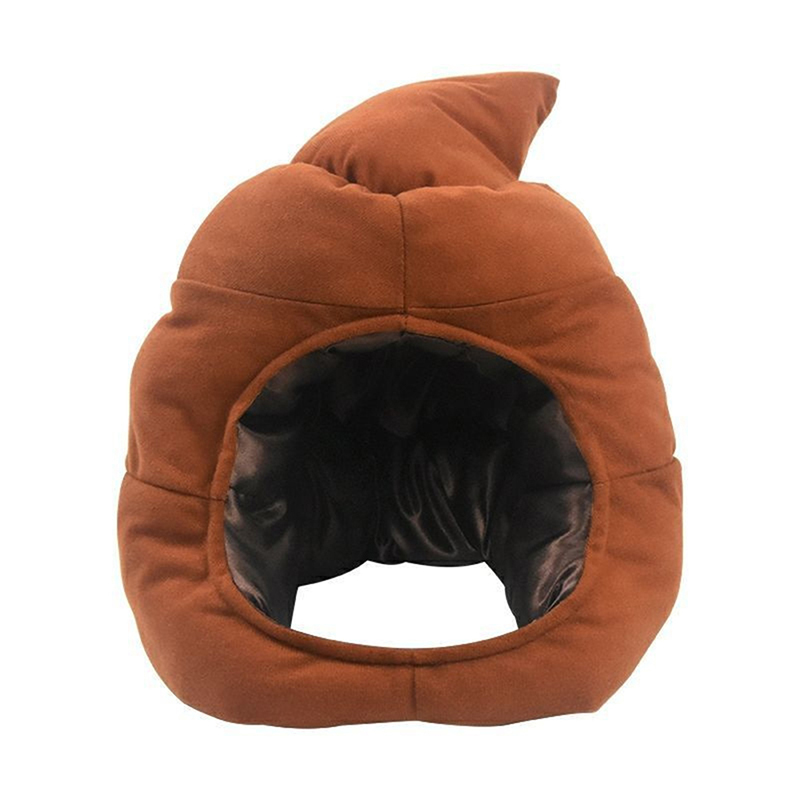 かわいい形の帽子,かわいいおもちゃ,偽のうんち,完全な帽子, - Fake Poop Gag Gift のレビューと価格