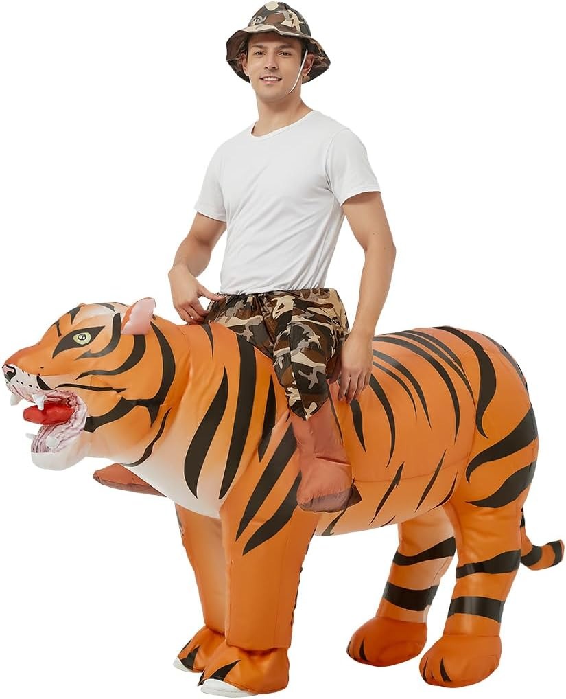 大人用ハロウィーンコスチューム、女性・男性向け、面白い空気で - Costumes のレビューと価格