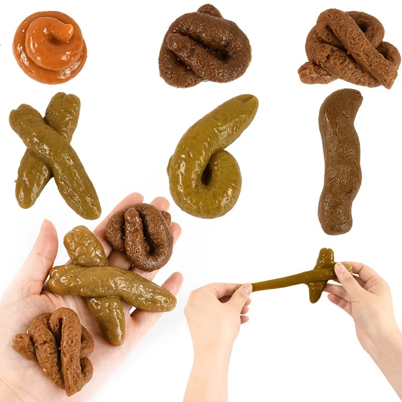 リアルなたわごと安全で柔らかいプラスチック偽うんち面白いトリ - Fake Poop Gag Gift のレビューと価格
